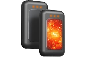 HOTDOT Hand Warmers Rechargeable, 2 Pack 6400mAh Electric Hand Warmer, 16 Hours Lasting, Great for Outdoors, Camping, Gifts for Men Women