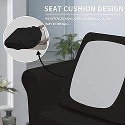 Easy-Going 2 Pieces Microfiber Stretch Chair