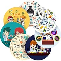 Rocking Science Reward Sticker Labels, 70 Stickers @ 1" inch, Glossy Photo Quality, Ideal for Children Parents Teachers Schools Doctors Nurses Opticians