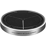 Leica Auto Lens Cap for D-Lux Digital Camera - Silver/Black