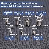 LEONTOOOL 140pc 304 Stainless Steel Wire Thread Inserts Repair Kit Assortment view 7