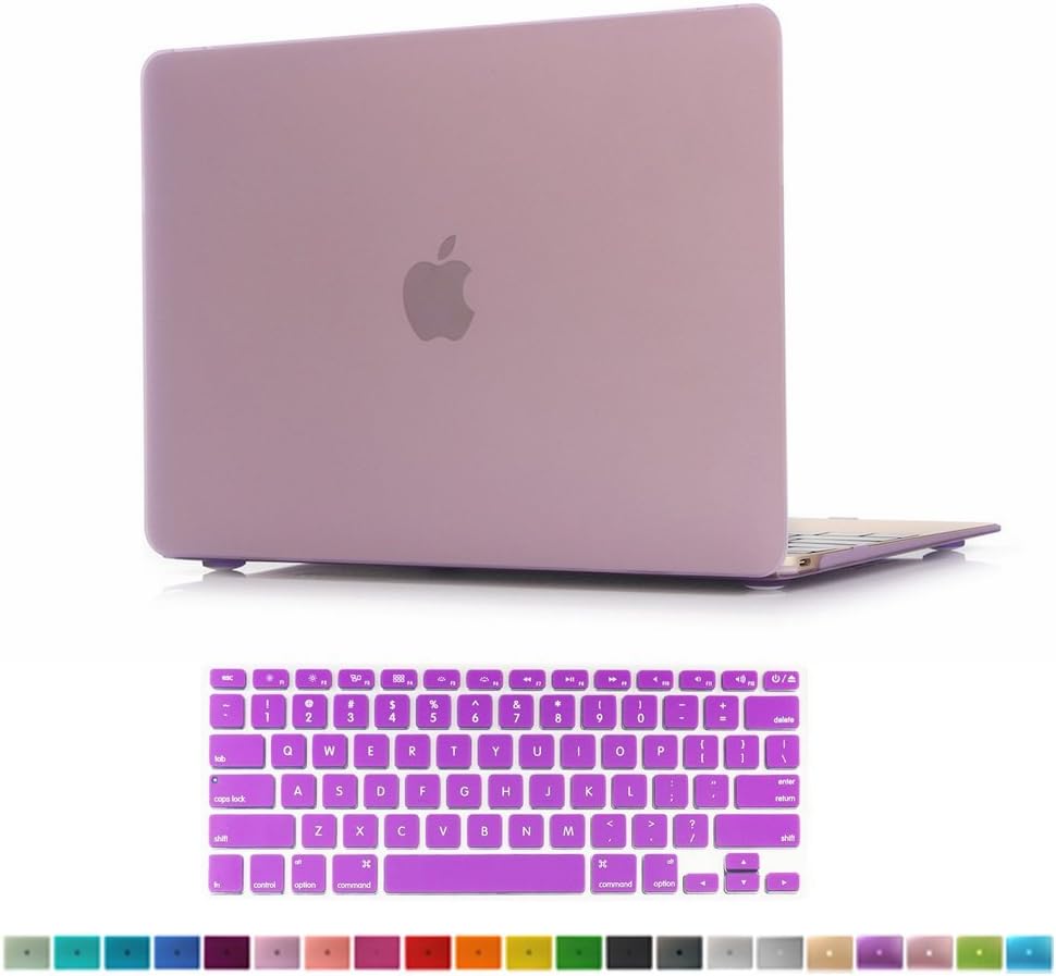 Versality Hard Case Cover for MacBook Pro 15" (Model: A1286) and Matching Keyboard Cover in Lavender Matte