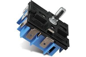 OEM HOME WPW10434452 W10434452 Dual Infinite Stove Control Switch Replace for 2118918, AP6021365, PS11754687, EAP11754687 Fits for Whirlpool, for Maytag,for Amana,for KitchenAid Electric Ranges