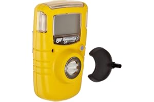 BW Technologies Corded Electric BWC2-H BW Clip Single Gas H2S Monitor, 10/15 (1 Pack)