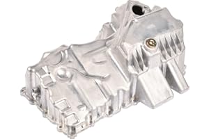 Weonefit 11137618512 Aluminum Engine Oil Pan Replacement for BMW 228i 2014-2016, 320i 2012-2017, 328i 2012-2016, 428i 2014-2016, 528i 2012-2016, X1 2013-2015, Z4 2012-2015, 2.0L OE# 11 13 7 618 512