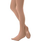 DUCMODA 1-3 Pairs Girls’ Convertible Ballet Tights, Ultra-Soft Transition Dance Stockings for Kids, Students