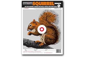 Thompson Target Life Size Squirrel Premium Paper Hunting Shooting Targets for Range Training - Made in The USA