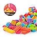 Anwish 100pcs Hedgehog Blocks Set Toddlers Educational Buliding Creative Toys with Bucket for Boys Girls
