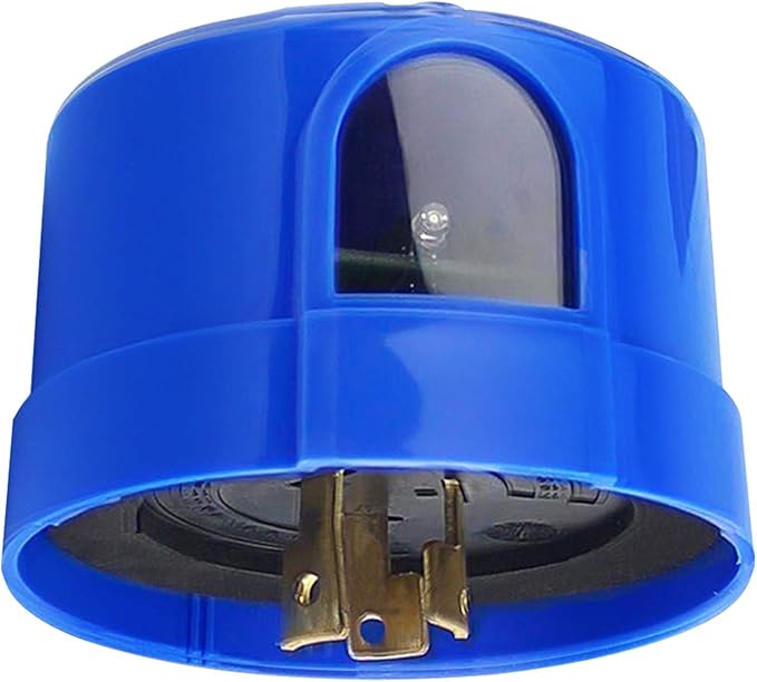 LEDMO Photocell Sensor, Auto On Off Photocell Switch, Twist Lock