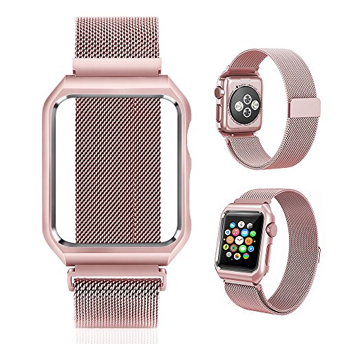apple watch band 42mm milanese loop