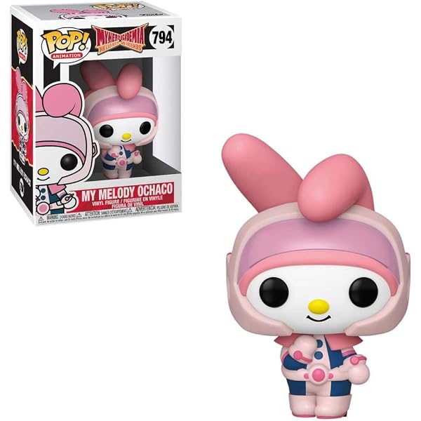 Amazon.com: Funko Pop! Animation: Sanrio/My Hero Academia - MyMelody-Ochaco,  Multicolor : Toys & Games