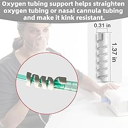 10 Pack Oxygen Tube Support Crimp Straightener for
