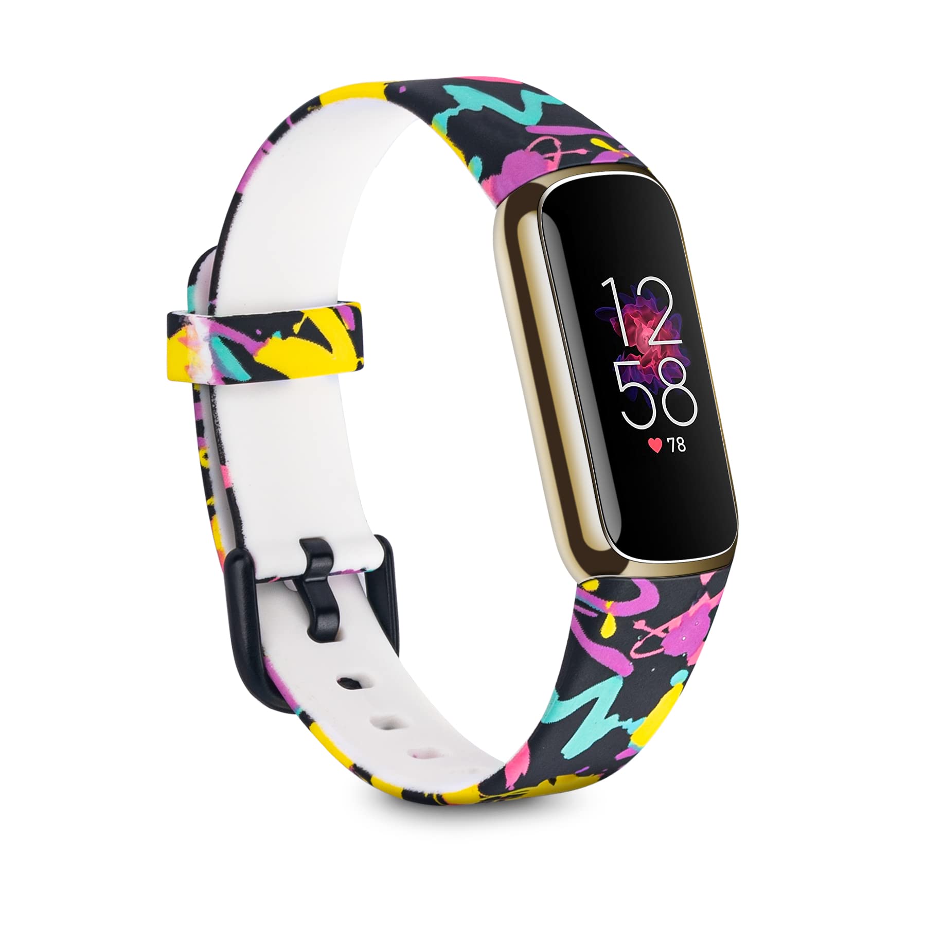 Baaletc Straps Compatible with Luxe Strap, Classic Replacement Soft Silicone Sport Bands Wristband Colorful Band for Luxe Fitness Tracker