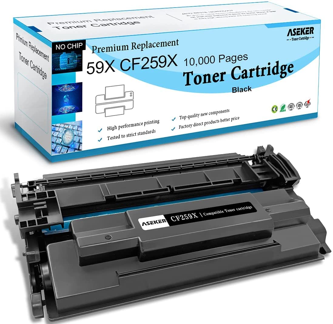 WITH TOOL Compatible 59X CF259X 59A CF259A Toner Cartridge 10000 Pages for HP M406 M406dn M404 M404n M404dn M404dw M304a MFP M428 M428dw M428fdn M428fdw M428m M430f Printers ( CF259X Without Chip )