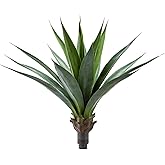 Volcuna Large Artificial Agave Plant - 33 Inch UV Resistant Unpotted Faux Agave for Indoor and Outdoor Home Décor