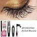 Long Lasting Voluminous 4D Silk Fiber Makeup Eyelash Mascara Extension Black Thickening Lengthening Eyelashes
