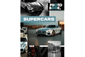 SUPER CARS Photobook: Photo Book Of SUPER CARS - 30+ Pictures, 2023 Supercar Picture Book Birthday Gifts For Men Husband Dad 
