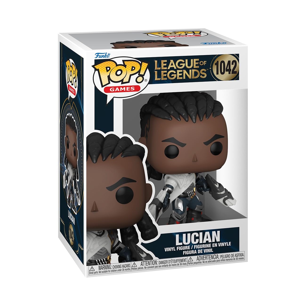 Funko POP! Games: LOL - Lucian - League Of Legends - Collectable Vinyl Figure - Gift Idea - Official Merchandise - Toys for Kids & Adults - Video Games Fans - Model Figure for Collectors and Display