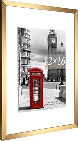 Scholar Tree Gold Picture Frame 12x16 Set of 3 30x40cm Wall Mountable 8.5x11 view 5