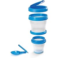 Contenitore Porta Yogurt E Cereali - Tazza Con Cucchiaio, Senza BPA, 590ml