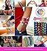 Christmas Deal - Arts and Crafts for Girls - Best Birthday Toys/DIY for Kids - Premium Bracelet (Jewelry) Making Kit - Friendship Bracelets Maker/Craft Kits with Loom, Rubber Bands