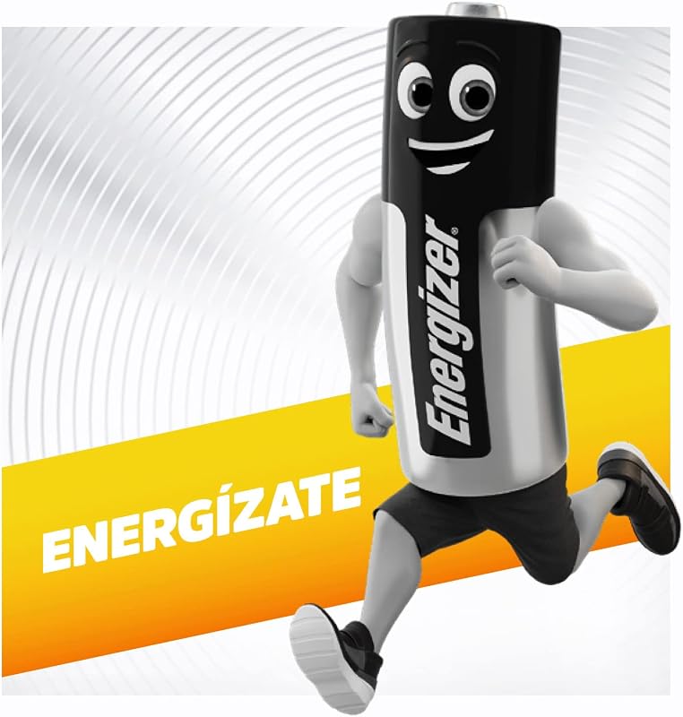 Pilhas energizer aa, energia alcalina, pacote com 48, bateria dupla a, exclusivo da amazon (a embalagem pode variar)
