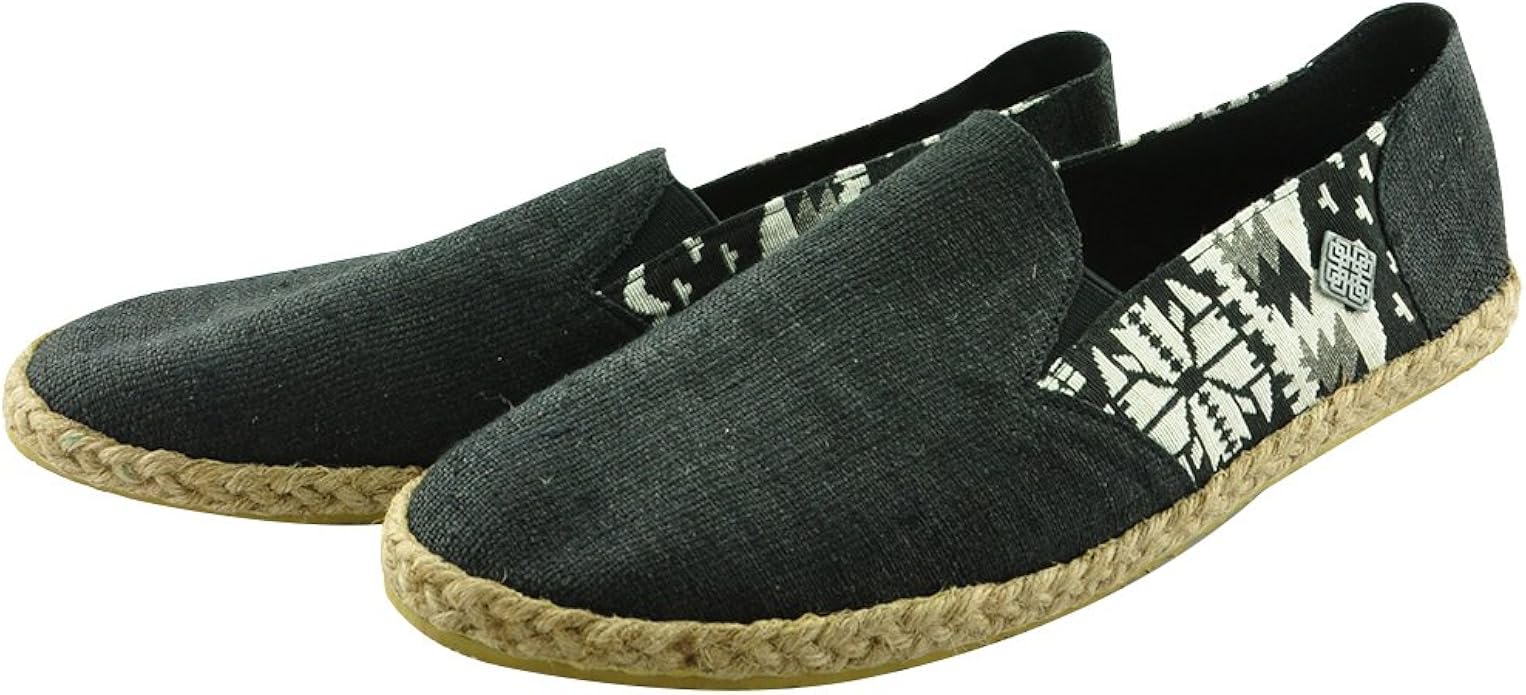 Buy virblatt - Espadrilles for Men | 100% Hemp | 10 Summer Shoes Black ...