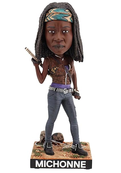 Royal Bobbles The Walking Dead Michonne Bobblehead
