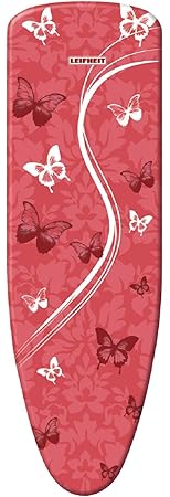 Leifheit Bügeltischbezug Perfect Steam Universal, für Bügelflächen bis max. 140 x 45 cm, für Dampfstationen, perfekte Hitzeve