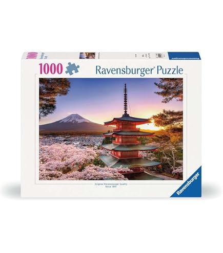 Cleentoni - 39819 - Puzzle Collection - Hieji Castle in Spring - 1000