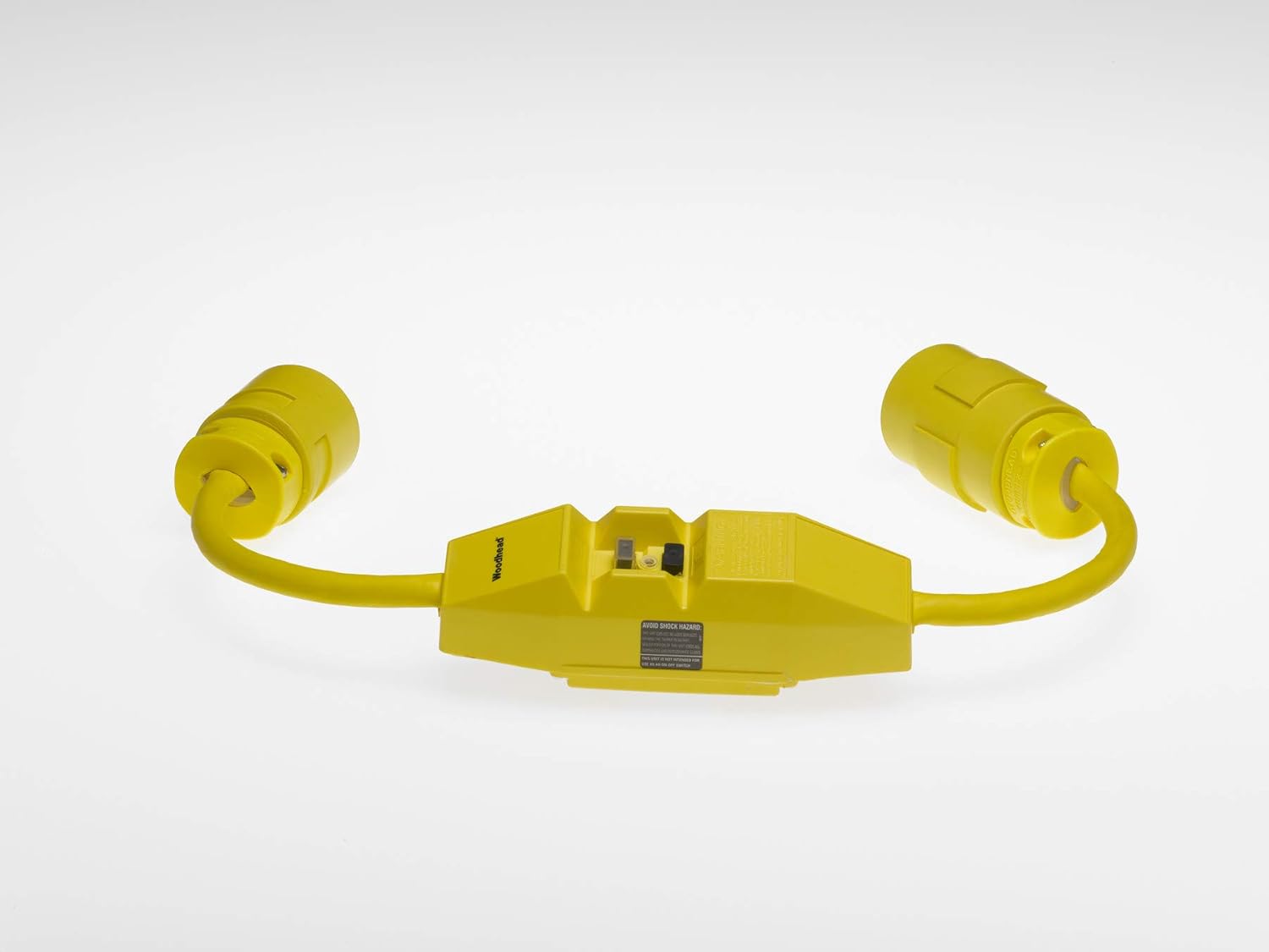 Woodhead 300516 SuperSafeway GFCI Plug and Connector, Commercial Duty