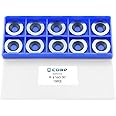 CDBP 16mm(5/8 inch) Round Carbide Inserts for Woodturning, R16x3mm Indexable Carbide Cutter fits for DIY Woodworking Lathe Wood Turning Finisher Hollower Tools, Ci0, 10 Pcs