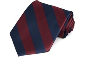 tiemart Men's Striped Tie Standard Length