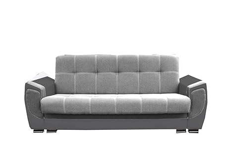 mb-moebel Modernes Sofa Schlafsofa Kippsofa mit Schlaffunktion Klappsofa Bettfunktion mit Bettkasten Couchgarnitur Couch Sofa
