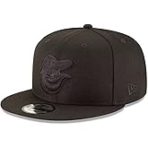 New Era MLB 9FIFTY Black Adjustable Snapback Hat Cap One Size Fits All
