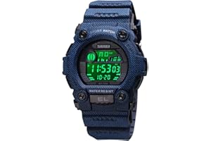 CakCity Boys Camouflage LED Sports Kids Watch Waterproof Digital Electronic Military Wrist Watches for Kid with Luminous Alarm Stopwatch Child Watches Ages 3-10