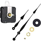 MEISO High Torque Quartz Clock Movement Clock Replacement Mechanism with 12 Inch Long Spade Hands for DIY Clock Mechanism kit