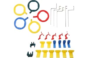 AIOCOID Dental X-Ray Positioner Holders FPS 3000 Assistant Accessories Can Be Used for All Intra Oral Machine Film Positioning System Size Complete Kits Dental Students Practice Set Multicolor