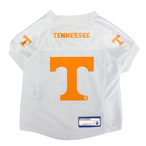 Littlearth NCAA Tennessee Volunteers Basic Pet Jersey, Team Color, Large
