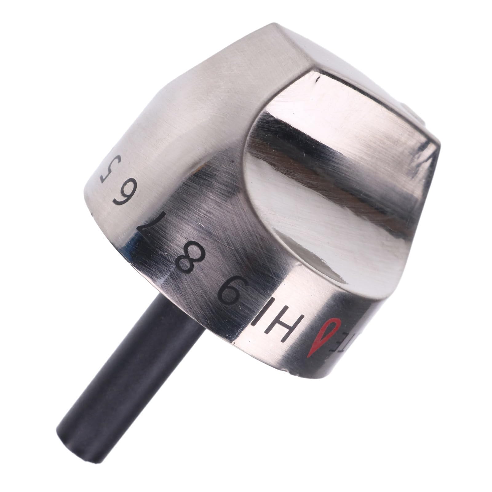 Photo 1 of IEQFUE Stainless Steel Burner Control Knobs WB03K10265 WB03K10242 AP4363671 1473247 EAP2339711 PS2339711 Compatible with GE C2S980SEM1SS C2S980SEM2SS C2S980SEM3SS CGS985SET5SS