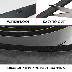 Neoprene Foam Strip Roll by Dualplex, 1" Wide x