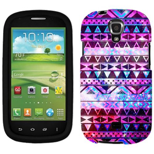 Samsung Galaxy Stratosphere II Nebula Black Aztec Galaxy Firm Case