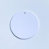 sublimation glass ornaments Amazon com RETERMIT 10 pcs Sublimation Ceramic Ornament 