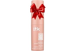 ITK Skincare Caffeine + Aloe Vera Under Eye Stick Balm - Moisturizer for Fine Lines and Wrinkles - Under Eye Treatment Soothes Redness and Hydrates, Brightens, and Soothes Puffy Eyes - 0.5 oz. Stick