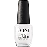 OPI Nail Lacquer Classic Nail Polish Colors | White, Gray & Black Shades | Crème, Shimmer, and Glitter Chip Resistant Nail-Polish | Fast Drying, Streak-free Formula | 0.5 Fl Oz