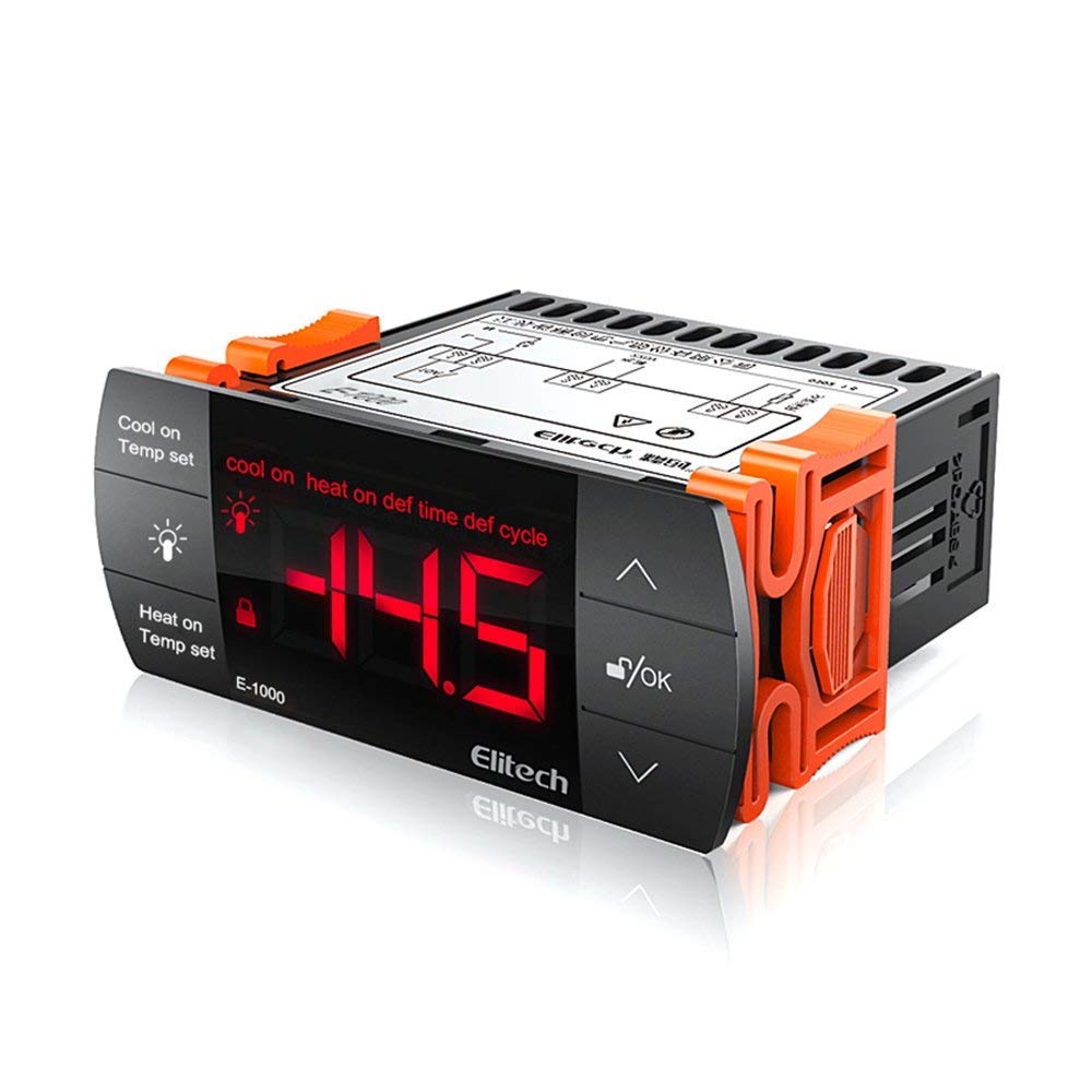 Elitech 220V E1000 AllPurpose Aquarium Temperature Controller Amazon