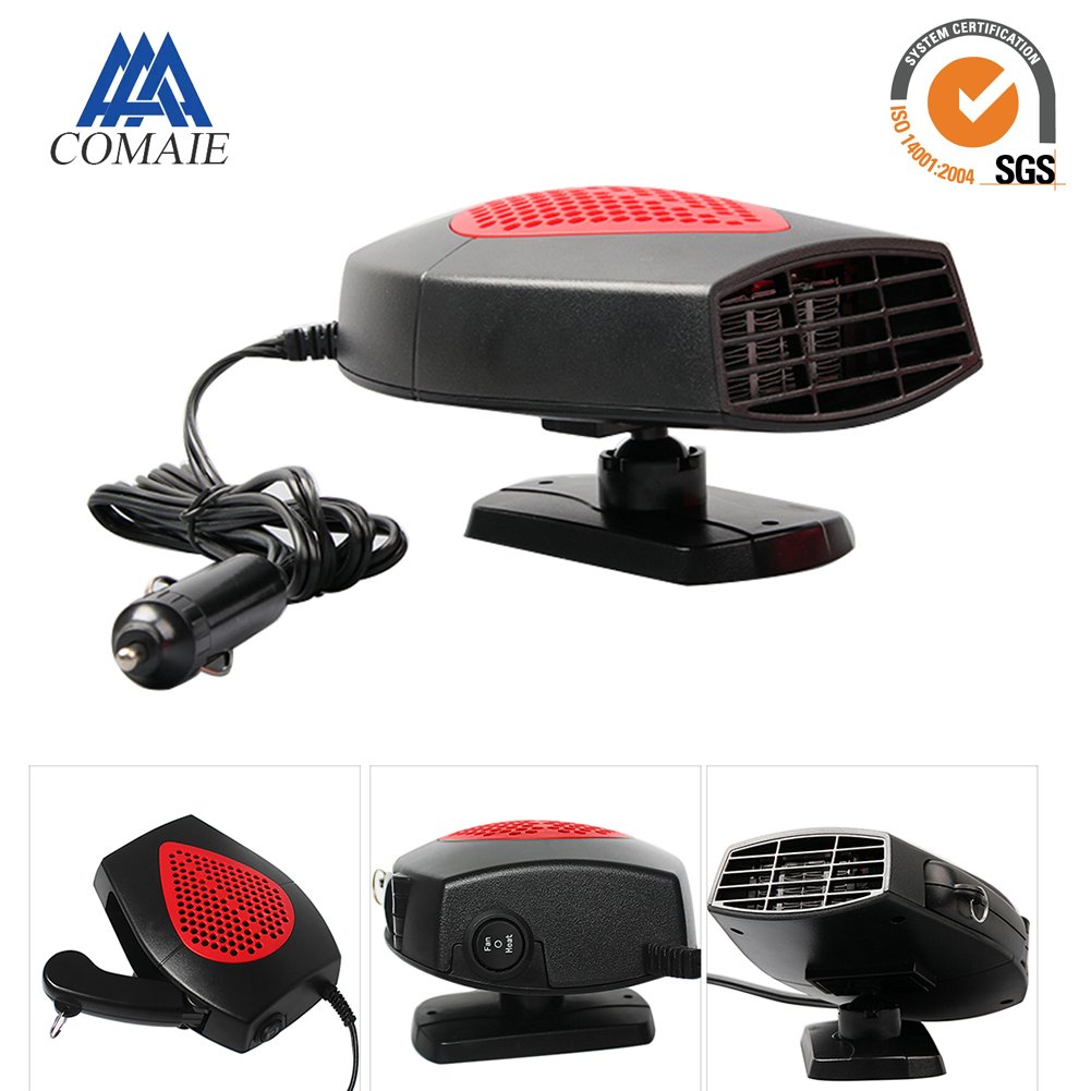 Portable Car Heater 12v Snow Removal Quickly Fan Automobile Warmer And
