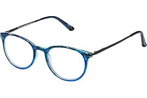 SAV Eyewear Women's Tri-Focus 2307 Round Reading Glasses