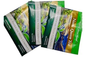 ALL ABOUT NEEM Neem Queen Tea Bags (3 Neem Tea Bags) Made in America - CAFFEINE FREE! Sample Size
