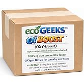 ecoGEEKS O! Boost (OXY-Boost) Multi-Purpose Oxygen Bleach Cleaner 10 LBS Bulk